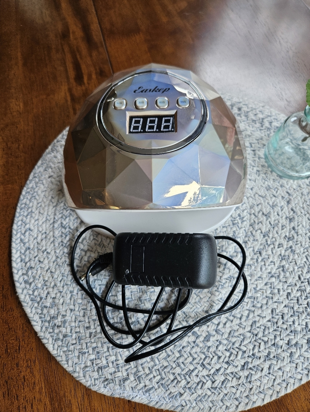 Easkep LED Nail Lamp - Iridescent Rose Gold